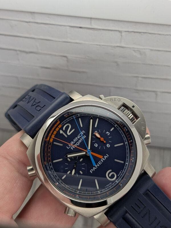 Panerai Luminor Regatta Transact Flyback Chronograph front view