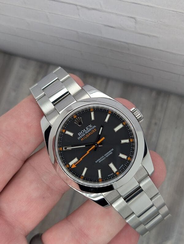 Rolex Milgaus front view