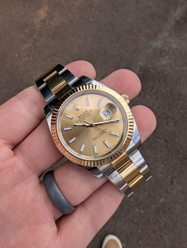 Rolex Datejust 41 front view