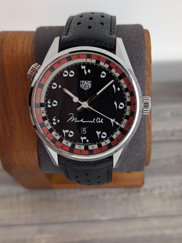 TAG Heuer Carrera Muhammed Ali Limited Edition front view